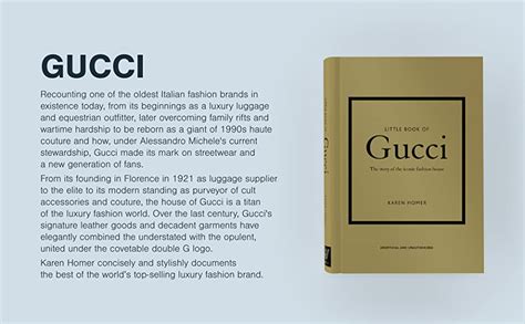 gucci fashi9n designer books|little book of gucci book.